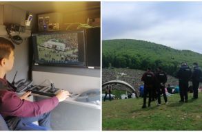 A rend�rs�g k�sz�ni a cs�ksomly�i b�cs� r�sztvev�inek, hogy rendesek voltak 