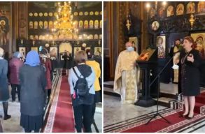 Breaking: egy ortodox templom lelk�sze orvost h�vott a liturgi�ra, hogy az olt�sr�l besz�ljen 