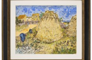 Kalap�cs al� ker�l Van Gogh szalmabogly�s festm�nye, amit egykor a n�cik koboztak el