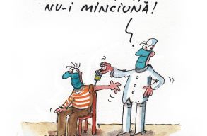 „Ce-i �n m�n�, nu-i minciun�”: rom�n karikat�r�val rekl�mozza az olt�st az Eur�pai Bizotts�g