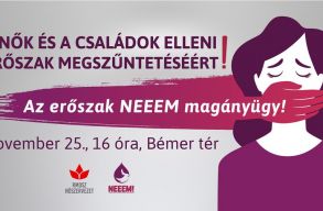 Flashmobot szervez V�radon az RMDSZ N�szervezete a n�k elleni er�szak megsz�ntet�s�nek nemzetk�zi napj�n