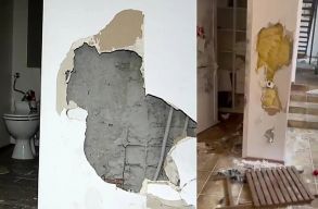 Sz�tvert�k a szilveszteri bulira kib�relt vill�t, majd elt�ntek