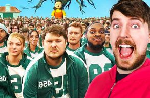Egy youtuber megcsin�lta a val�s�gban a Squid Gamet, �s k�zel 200 milli�an n�zt�k meg